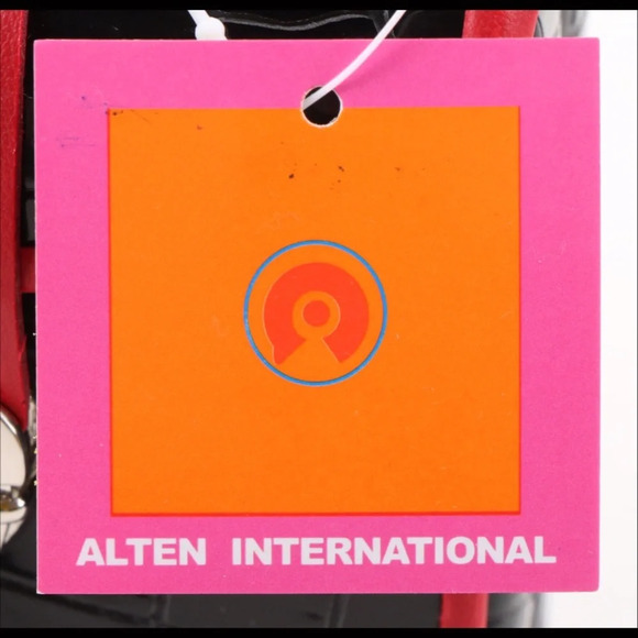 NWT Alten Black Croc Embossed Vinyl Travel Jewelry Case Boxes Set of 3 - Picture 6 of 14